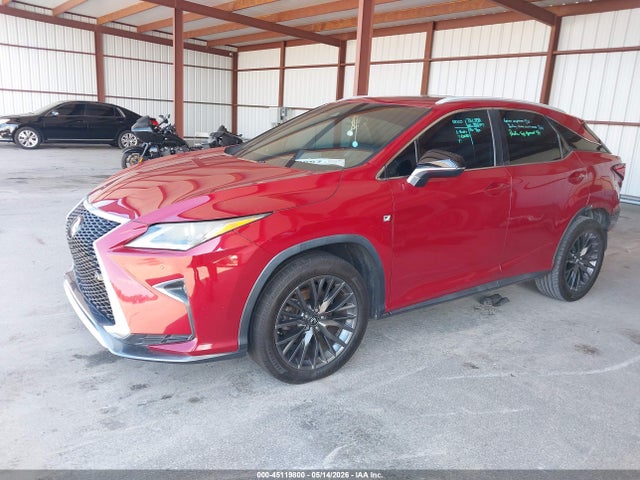 Aukcja sprzedaży 2017 Lexus Rx 350 F Sport, vin: 2T2ZZMCA9HC041376, numer aukcji: 45119800