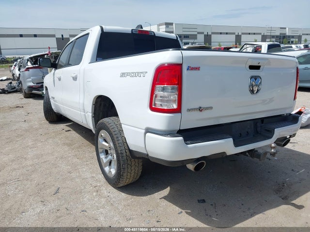 45119804 :رقم المزاد ، 1C6RREFT2MN609828 vin ، 2021 Ram 1500 Lone Star  4x2 5'7 Box مزاد بيع