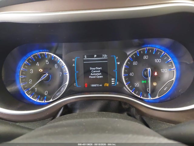 Продажа на аукционе авто 2017 Chrysler Pacifica Touring-l, vin: 2C4RC1BG6HR837836, номер лота: 45119828