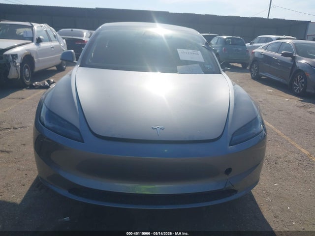 2025 Tesla Model 3 Long Range Rear-wheel Drive/standard Rear-wheel Drive მანქანა იყიდება აუქციონზე, vin: 5YJ3E1EA6SF010784, აუქციონის ნომერი: 45119966