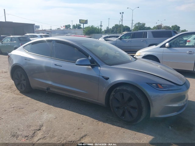 2025 Tesla Model 3 Long Range Rear-wheel Drive/standard Rear-wheel Drive მანქანა იყიდება აუქციონზე, vin: 5YJ3E1EA6SF010784, აუქციონის ნომერი: 45119966
