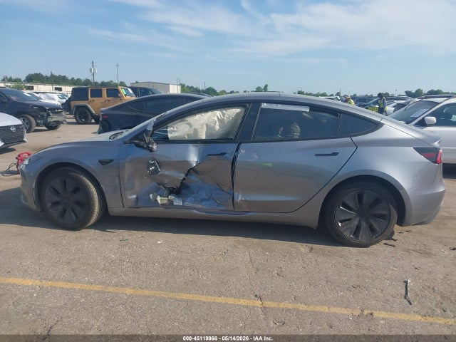 2025 Tesla Model 3 Long Range Rear-wheel Drive/standard Rear-wheel Drive მანქანა იყიდება აუქციონზე, vin: 5YJ3E1EA6SF010784, აუქციონის ნომერი: 45119966