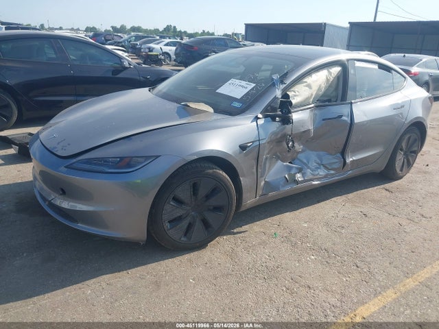 2025 Tesla Model 3 Long Range Rear-wheel Drive/standard Rear-wheel Drive მანქანა იყიდება აუქციონზე, vin: 5YJ3E1EA6SF010784, აუქციონის ნომერი: 45119966