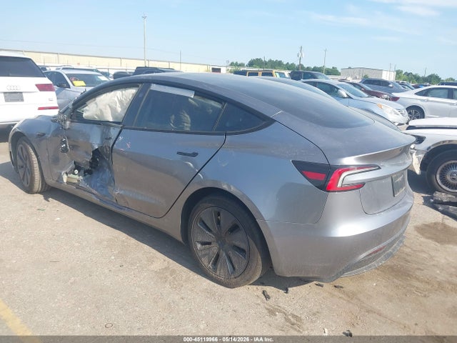 2025 Tesla Model 3 Long Range Rear-wheel Drive/standard Rear-wheel Drive მანქანა იყიდება აუქციონზე, vin: 5YJ3E1EA6SF010784, აუქციონის ნომერი: 45119966