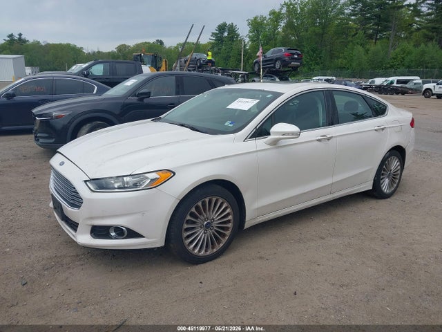 45119977 :رقم المزاد ، 3FA6P0D98ER385173 vin ، 2014 Ford Fusion Titanium مزاد بيع