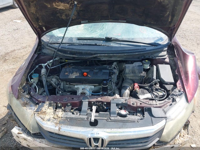 45120017 :رقم المزاد ، 2HGFB2F85CH543360 vin ، 2012 Honda Civic Ex مزاد بيع
