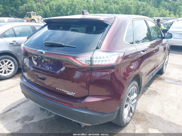 Продаж на аукціоні авто 2017 Ford Edge Titanium, vin: 2FMPK4K99HBB27301, номер лоту: 45120037