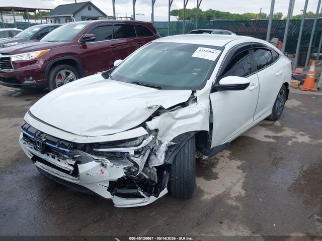 2019 Honda Insight Ex მანქანა იყიდება აუქციონზე, vin: 19XZE4F5XKE008720, აუქციონის ნომერი: 45120067