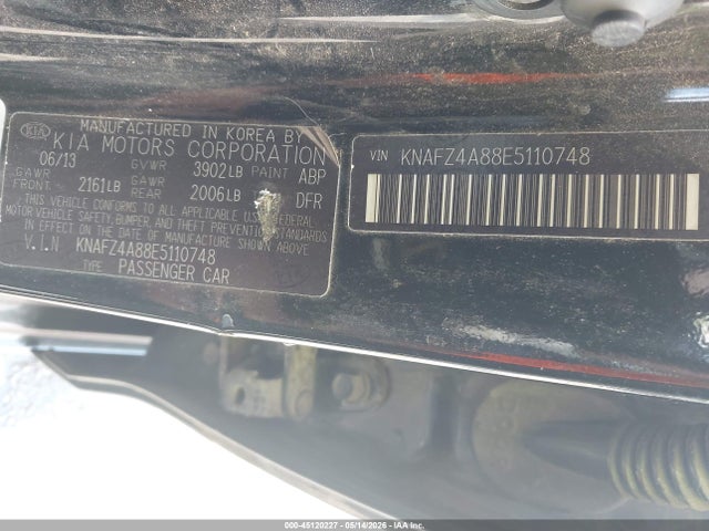 Продаж на аукціоні авто 2014 Kia Forte Ex, vin: KNAFZ4A88E5110748, номер лоту: 45120227