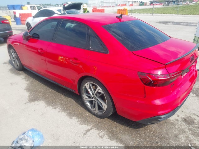 Aukcja sprzedaży 2024 Audi A4 Premium Plus 45 Tfsi S Line Quattro S Tronic, vin: WAUEAAF47RN002487, numer aukcji: 45120235