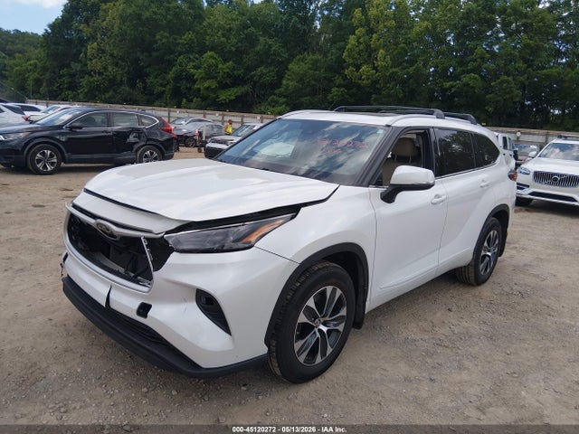 Aukcja sprzedaży 2022 Toyota Highlander Xle, vin: 5TDGZRBH3NS589030, numer aukcji: 45120272