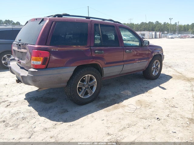 Aukcja sprzedaży 2001 Jeep Grand Cherokee Laredo, vin: 1J4GW48S41C519363, numer aukcji: 45120377