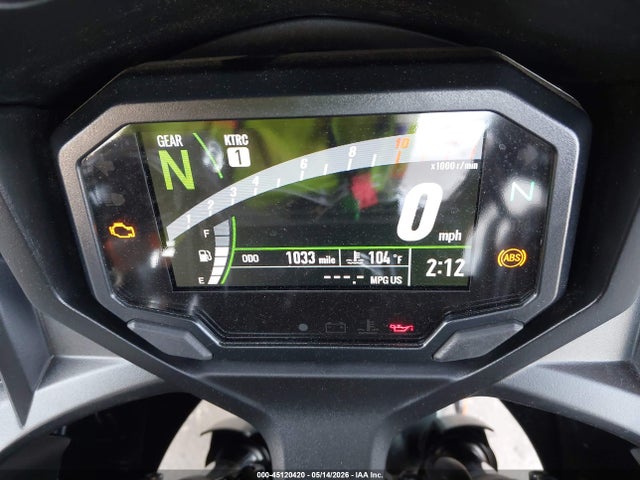 2025 Kawasaki Ex650 P მანქანა იყიდება აუქციონზე, vin: ML5EXEP11SDAF9012, აუქციონის ნომერი: 45120420