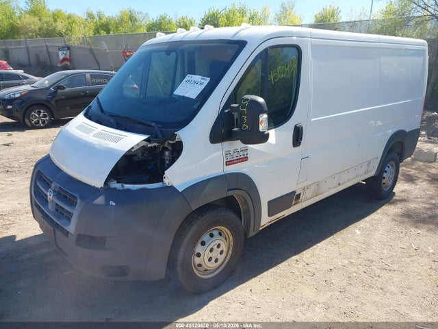 45120430 :رقم المزاد ، 3C6TRVAG4HE518148 vin ، 2017 Ram Promaster 1500 Low Roof 136 Wb مزاد بيع