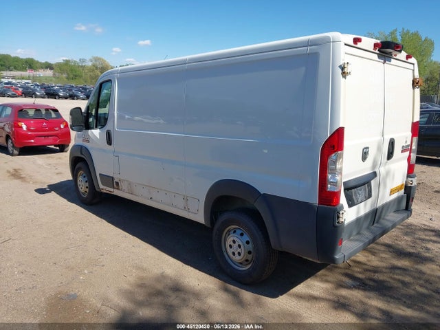 45120430 :رقم المزاد ، 3C6TRVAG4HE518148 vin ، 2017 Ram Promaster 1500 Low Roof 136 Wb مزاد بيع