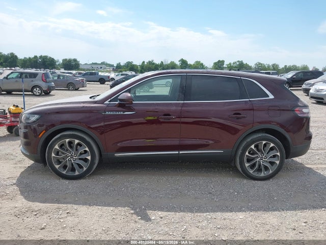 2021 Lincoln Nautilus Reserve მანქანა იყიდება აუქციონზე, vin: 2LMPJ8K94MBL13983, აუქციონის ნომერი: 45120484
