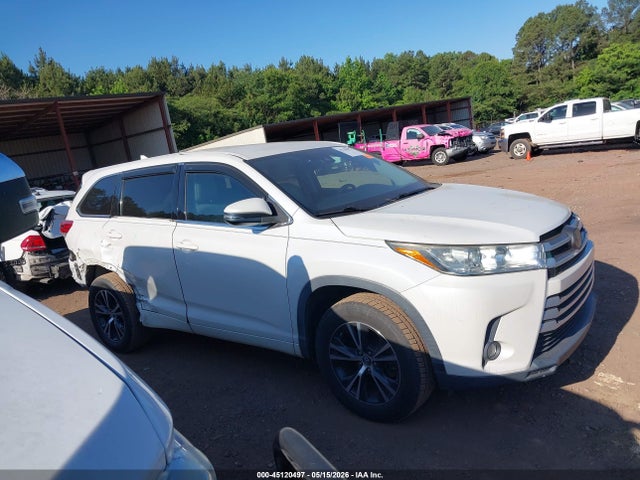 Aukcja sprzedaży 2018 Toyota Highlander Le Plus, vin: 5TDZZRFH8JS239082, numer aukcji: 45120497