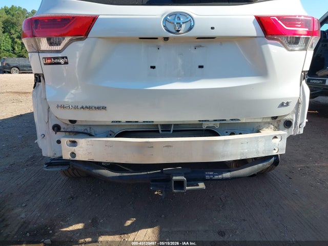 Aukcja sprzedaży 2018 Toyota Highlander Le Plus, vin: 5TDZZRFH8JS239082, numer aukcji: 45120497