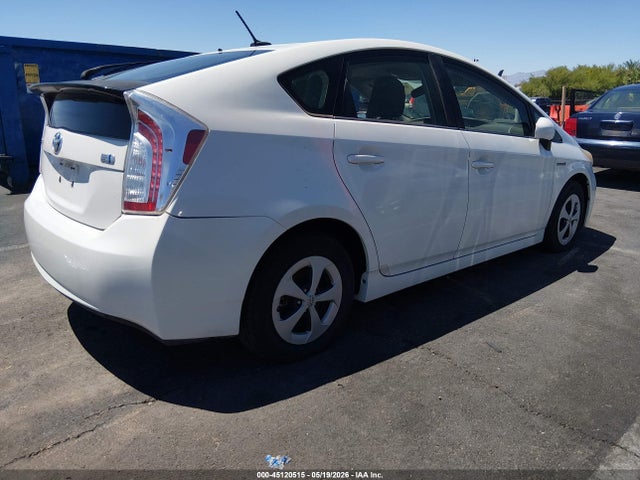 Aukcja sprzedaży 2013 Toyota Prius Three, vin: JTDKN3DU9D1712788, numer aukcji: 45120515