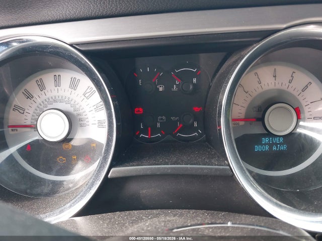 Aukcja sprzedaży 2012 Ford Mustang V6 Premium, vin: 1ZVBP8AM3C5261633, numer aukcji: 45120550