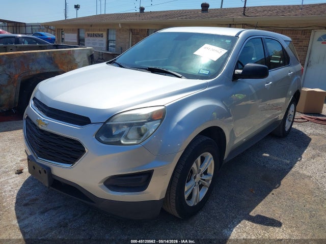 45120562 :رقم المزاد ، 2GNALBEK2G1158606 vin ، 2016 Chevrolet Equinox Ls مزاد بيع