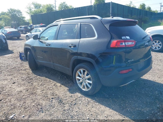 2017 Jeep Cherokee Limited 4x4 მანქანა იყიდება აუქციონზე, vin: 1C4PJMDB2HW520689, აუქციონის ნომერი: 45120564