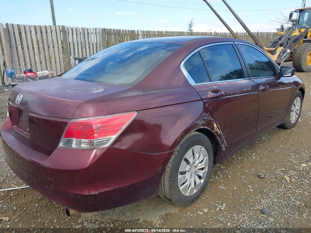 Aukcja sprzedaży 2010 Honda Accord 2.4 Lx, vin: 1HGCP2F34AA065551, numer aukcji: 45120573