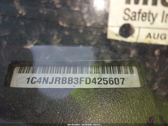 Jeep Patriot Sport 2015 1C4NJRBB3FD425607 Image 9