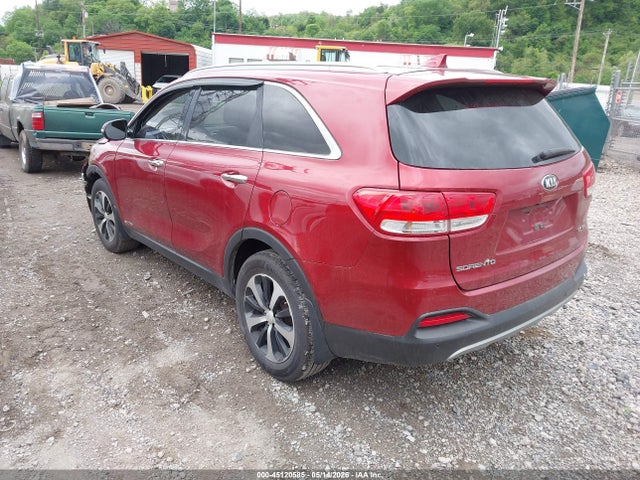 45120585 :رقم المزاد ، 5XYPHDA54GG114922 vin ، 2016 Kia Sorento 3.3l Ex مزاد بيع