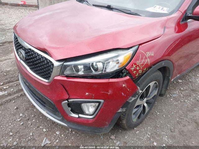 45120585 :رقم المزاد ، 5XYPHDA54GG114922 vin ، 2016 Kia Sorento 3.3l Ex مزاد بيع