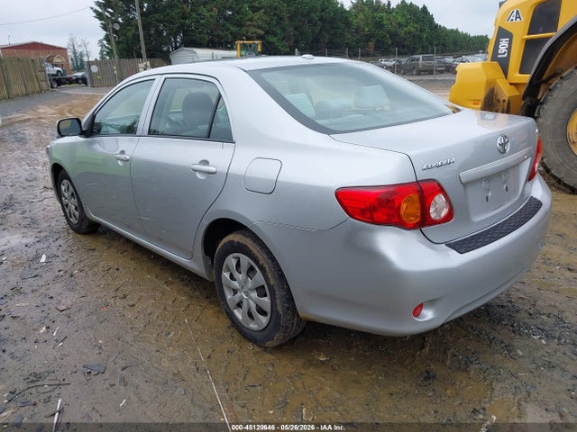Продаж на аукціоні авто 2009 Toyota Corolla Le, vin: JTDBL40E699049859, номер лоту: 45120646
