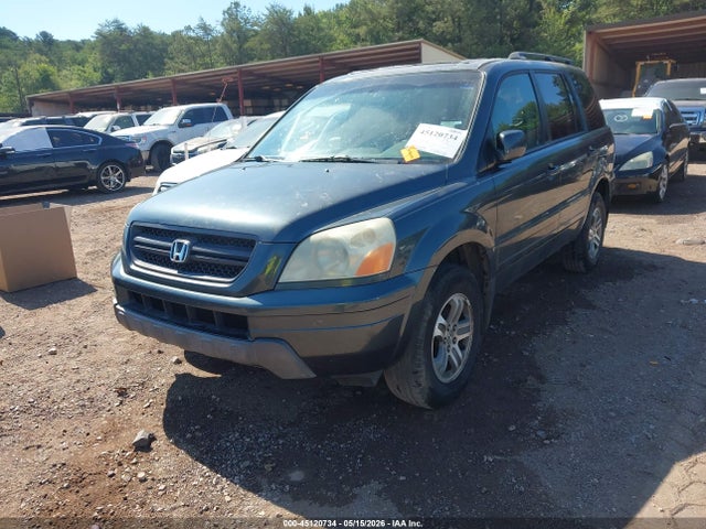 45120734 :رقم المزاد ، 5FNYF18665B063421 vin ، 2005 Honda Pilot Ex-l مزاد بيع