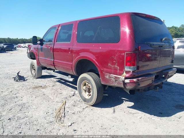 45120765 :رقم المزاد ، 1FMSU43F31EA20604 vin ، 2001 Ford Excursion Limited مزاد بيع