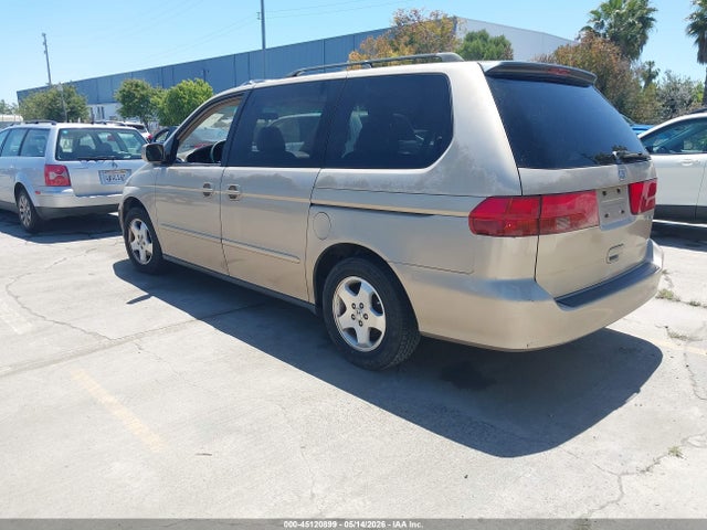 Продаж на аукціоні авто 2001 Honda Odyssey Ex, vin: 2HKRL18651H540445, номер лоту: 45120899