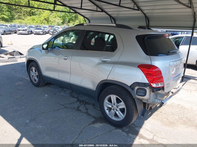 2017 Chevrolet Trax Lt მანქანა იყიდება აუქციონზე, vin: 3GNCJLSB6HL180326, აუქციონის ნომერი: 45120906