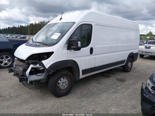 Продаж на аукціоні авто 2025 Ram Promaster 2500 Tradesman High Roof 159 Wb W/pass Seat, vin: 3C6LRVDG3SE504552, номер лоту: 45120907