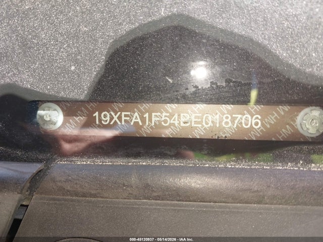 Aukcja sprzedaży 2011 Honda Civic Lx, vin: 19XFA1F54BE018706, numer aukcji: 45120937