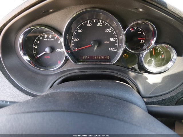 45120989 :رقم المزاد ، 1G2ZA5E01A4153379 vin ، 2010 Pontiac G6 مزاد بيع