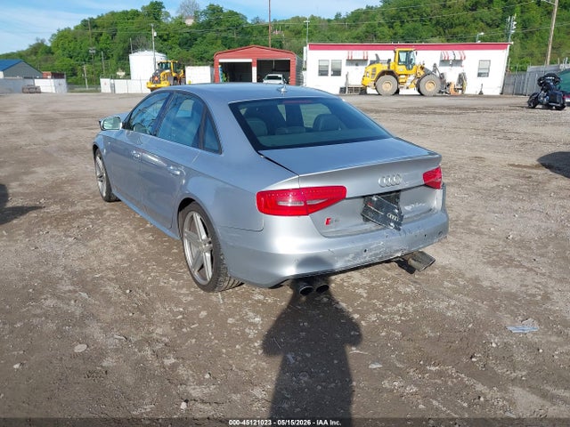 Продаж на аукціоні авто 2015 Audi S4 3.0t Premium Plus, vin: WAUBGAFLXFA093329, номер лоту: 45121023