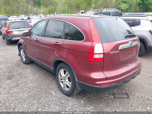 45121025 :رقم المزاد ، 5J6RE4H72AL053813 vin ، 2010 Honda Cr-v Ex-l مزاد بيع