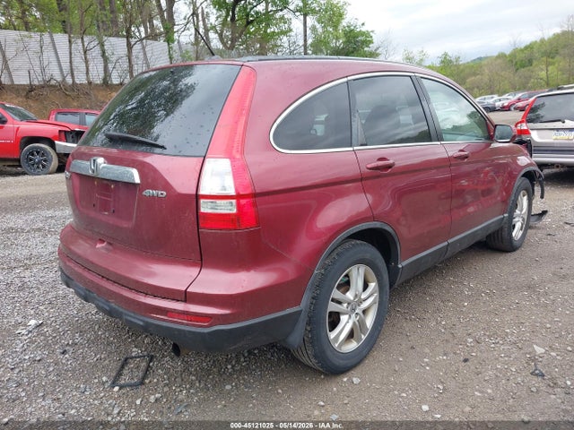 45121025 :رقم المزاد ، 5J6RE4H72AL053813 vin ، 2010 Honda Cr-v Ex-l مزاد بيع