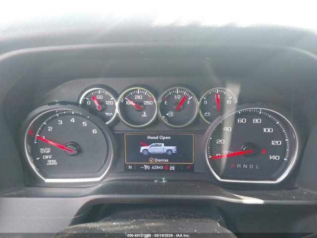 2019 Chevrolet Silverado 1500 Lt მანქანა იყიდება აუქციონზე, vin: 1GCRYDEKXKZ277013, აუქციონის ნომერი: 45121060