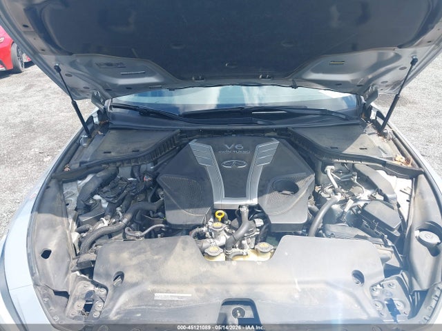 45121089 :رقم المزاد ، JN1FV7AR5JM480177 vin ، 2018 Infiniti Q50 3.0t Red Sport 400 مزاد بيع