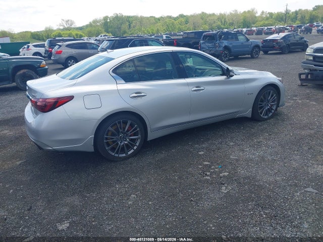 45121089 :رقم المزاد ، JN1FV7AR5JM480177 vin ، 2018 Infiniti Q50 3.0t Red Sport 400 مزاد بيع