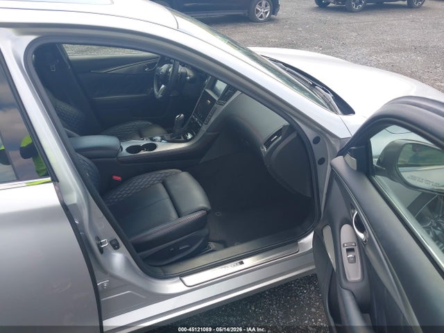45121089 :رقم المزاد ، JN1FV7AR5JM480177 vin ، 2018 Infiniti Q50 3.0t Red Sport 400 مزاد بيع
