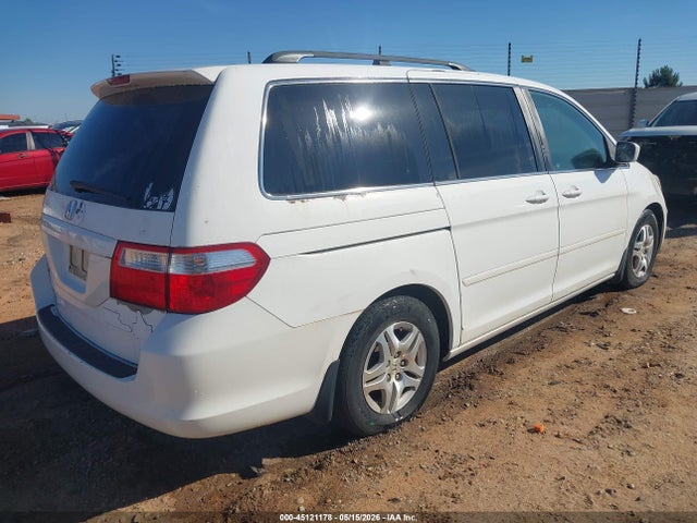 45121178 :رقم المزاد ، 5FNRL38767B451107 vin ، 2007 Honda Odyssey Ex-l مزاد بيع