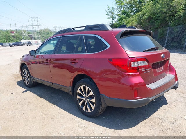2016 Subaru Outback 2.5i Limited მანქანა იყიდება აუქციონზე, vin: 4S4BSALC6G3320457, აუქციონის ნომერი: 45121212