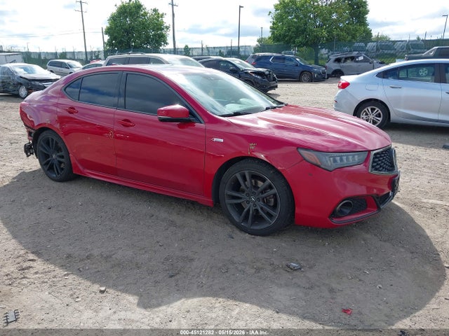 2019 Acura Tlx Tech   A-spec Pkgs მანქანა იყიდება აუქციონზე, vin: 19UUB1F68KA006124, აუქციონის ნომერი: 45121282