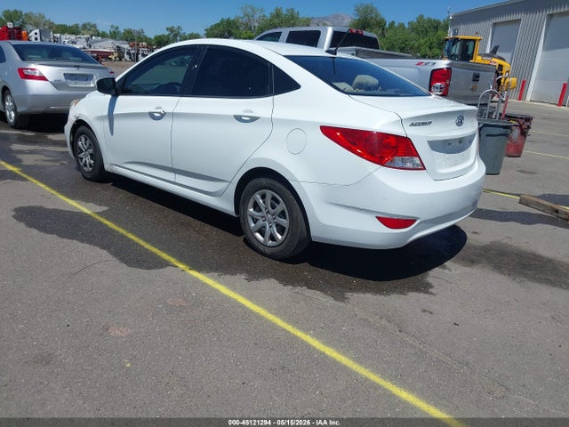 Продажа на аукционе авто 2012 Hyundai Accent Gls, vin: KMHCT4AE5CU139443, номер лота: 45121294