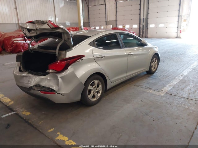 Aukcja sprzedaży 2014 Hyundai Elantra Se, vin: 5NPDH4AE0EH463701, numer aukcji: 45121298